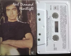 Neil Diamond `Heartlight` Cassette 1982 CBS PC-7854 Soft Rock - Picture 1 of 2
