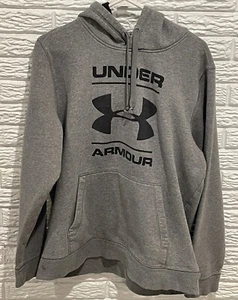 Under Armour Sudadera con Capucha Gris Talla Grande Suelta - Imagen 1 de 5