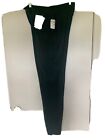 Escada Leather Pants sz 42/12  Vintage New Old Stock Made  Hunter Green