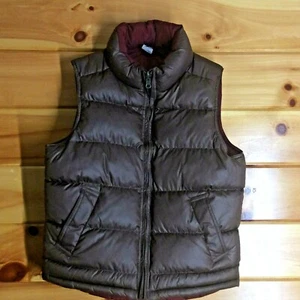 Gap Kids Size Med. Brown Down Vest - Picture 1 of 11