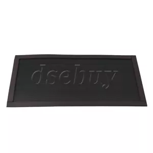 12 x 24 x 0,05 cm boîtier carré ventilateurs gaze anti-poussière type magnétique filtre à poussière maille filet - Photo 1/8