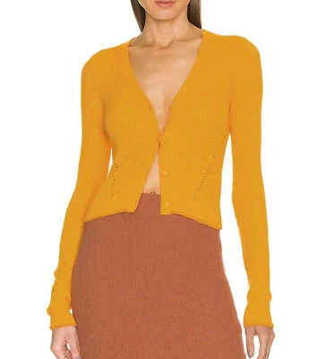 Suéter Cárdigan Recortado Cuello en V Tejido Algodón Suela Rag & Bone Talla XS Foto 1 de 4