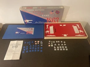 Vintage 1961 Parker Brothers Civil War Game 1863 Strategy Board Game INCOMPLETE - Picture 1 of 15