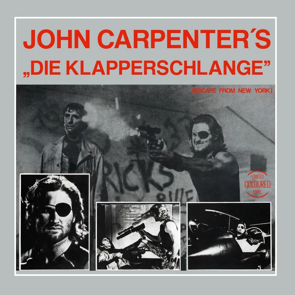 Maxi Vinyl John Carpenter's The Snake - Limited Edition Coloured Vinyl - Imagem 1 de 1