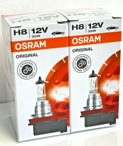 2x Osram H8 Halogen Fog Bulb Lamps  64212 12V 35W  - Picture 1 of 5