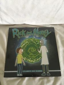 2023 Cartoon Network Rick and Morty Wall Calendar New - Picture 1 of 4