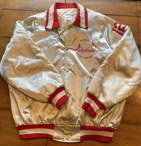 IL Cardinals Senior Softball 12 Bomber Jacket Nylon DeLong USA Men's XL - Picture 1 of 6