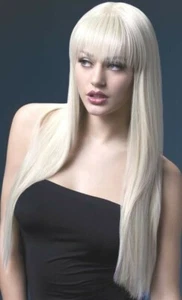 Peluca Rubia Profesional Lisa Largo Rubia 66 CM - Picture 1 of 2