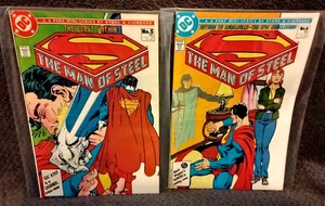 THE MAN OF STEEL #5,6 NM+ John Byrne - 1986 DC - Superman Origin Retold - Bild 1 von 1