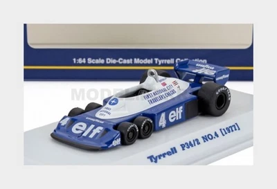 KYOSHO 07038B6 TYRRELL - F1 P34/2 ELF 6 WHEELER N 4 SEASON 1977 PATRICK DEPAILLE - Immagine 1 di 2