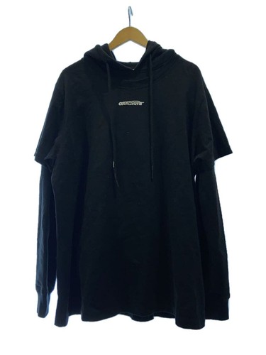 OFF WHITE Felpa con cappuccio OFFWHITE nera S usata