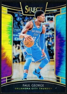 PAUL GEORGE 2018-19 PANINI SELECT CONCOURSE TIE-DYE PRIZM 17/25 SSP - Picture 1 of 2