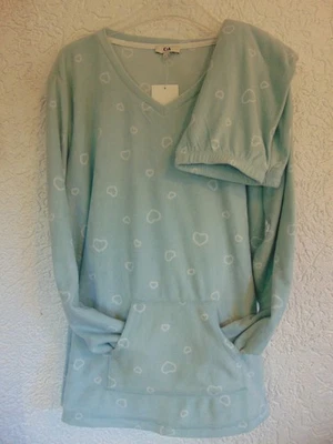Schlafanzug /Hausanzug Damen Gr XL Farbe Mint NEU Superweich - Bild 1 von 4