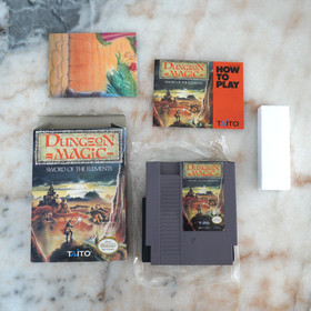 Nintendo NES DUNGEON MAGIC CIB Complete