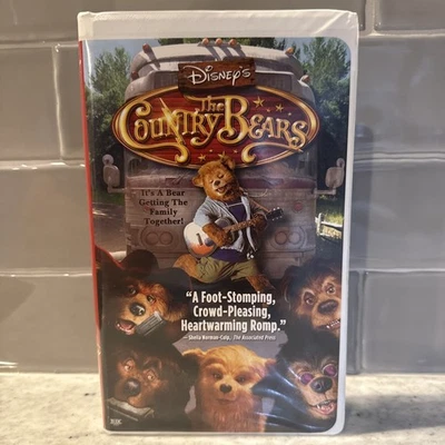 Disney's The Country Bears VHS Movie Clamshell Case Excellent Condition - Image 1 of 4