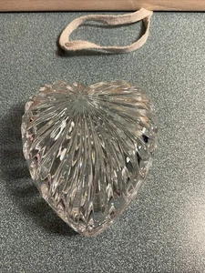 Vintage Crystal Heart Trinket Box - Picture 1 of 5