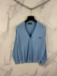 Cárdigan vintage Fred Perry Sportswear acrílico con botones talla 44 - Imagen 1 de 19