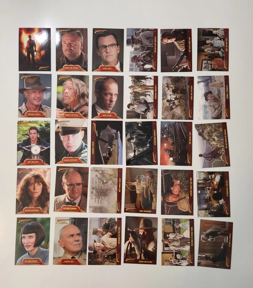2008 Topps Indiana Jones Kingdom Of The Crystal Skull Loose Card Box Set 89 - Image 1 of 4