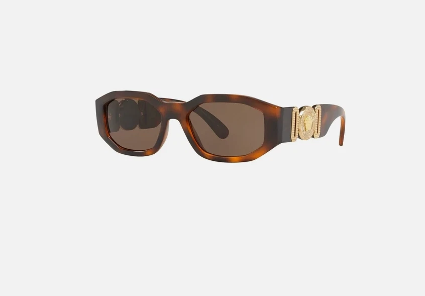 VERSACE VE4361F-521773-55 Sunglasses Size 55mm 140mm 18mm havana Unisex