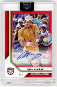 ANDY MURRAY 2025 TOPPS INDUSTRY "RUBY" Autograph AUTO CARD 2/5 - Picture 1 of 2