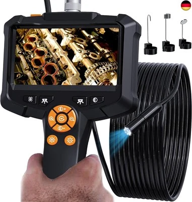 Daxiongmao Boroskop, Endoskop-Kamera mit Licht, IP67 wasserdichtes Endoskop,