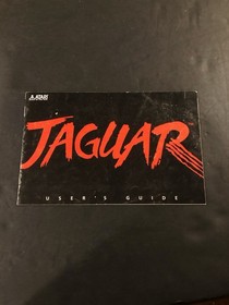 Atari Jaguar system console manual Only