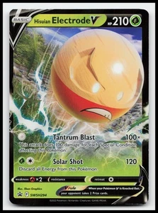 Hisuian Electrode V SWSH294 Promo SWSH: Sword & Shield Promo Cards Pokémon Card - Picture 1 of 2