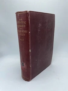 The Scientific Memoirs of Thomas Henry Huxley Vol. IV First Edition 1902 - Imagen 1 de 8