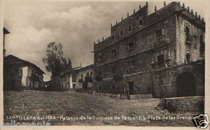 ANTIGUA POSTAL SANTILLANA DEL MAR PLAZA DE LAS ARENAS Y PALACIO POSTCARD CC00808 - Bild 1 von 1