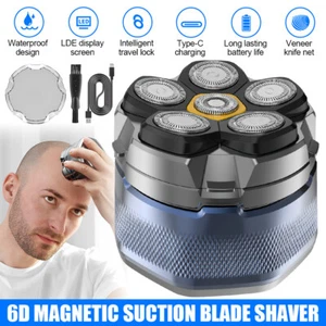Head Shavers Cordless Head Shavers for Bald Men Rechargeable Blade Head Wet /Dry - Picture 1 of 16