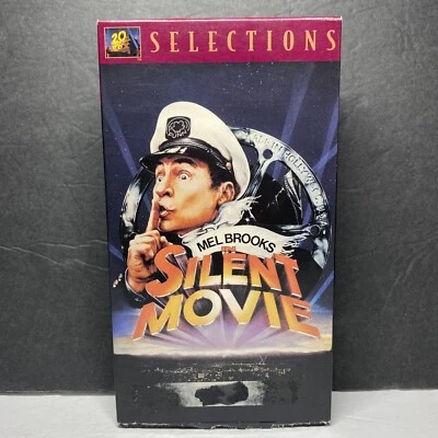 Mel Brooks Silent Movie VHS Tape 1985 CBS Fox Classic Comedy Movie Film - Image 1 of 4