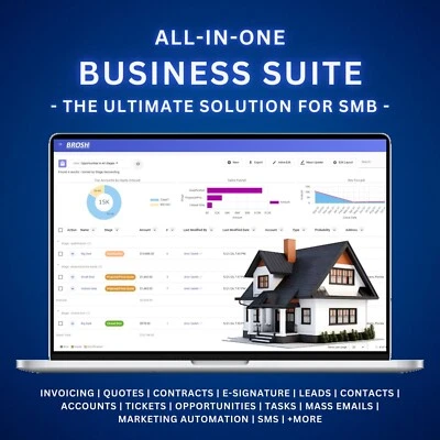 BROSH Business Suite for Real Estate PDF Invoices ESign 3months License - Image 1 of 4