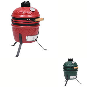 2-in-1 Kamado Barbecue Grill Smoker Cooking Oven Outdoor Multi Colours vidaXL