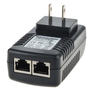 POE Injector 48V 0.5A Power Over Ethernet Adapter For POE IP Camera Switch - Bild 1 von 4