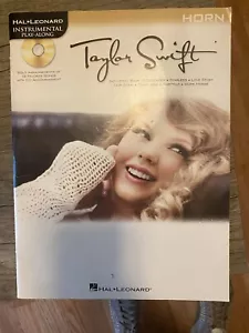 Taylor Swift Hal Leonard Clarinet Instrumental Play-Along Book w/ CD Audio - Picture 1 of 3