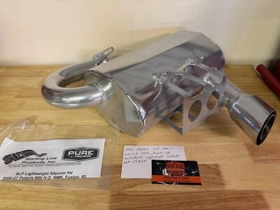 NOS Polaris SLP 2006-11 600 H.O. RMK Fusion IQ Switchback Lightweigth Silencer - Image 1 of 4