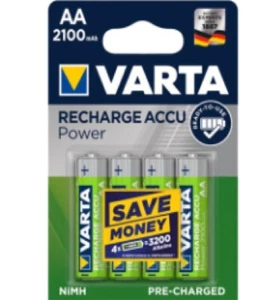 Batería Varta Longlife Power AA HR6 NiMH recargable 4 ud. im blister 2100mA - Imagen 1 de 1