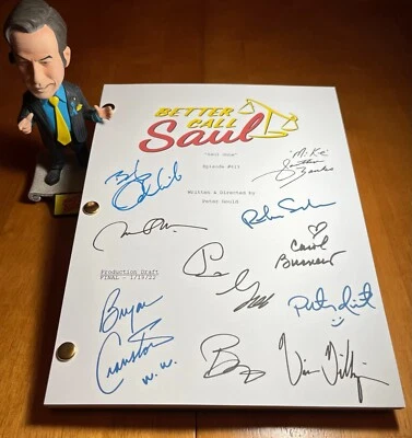 Better Call Saul Series Finale Script - Signed - Saul Gone - Autograph Reprints - Image 1 of 4