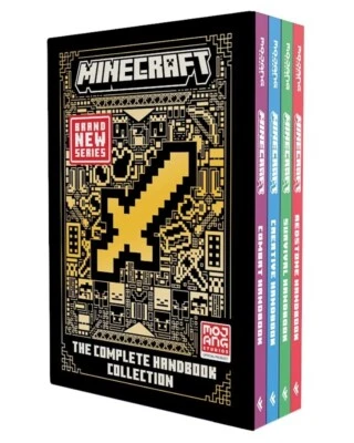 Minecraft: The Complete Handbook Collection 4 Books Set latest updated & revised - Image 1 of 2