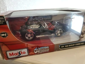 Maisto 1:24 Premium Custom Shop Edition Diecast 1965 Shelby Cobra 427 black *Neu in OVP - Bild 1 von 6