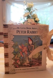 Little Book About Peter Rabbit Journal Handmade - Picture 1 of 12