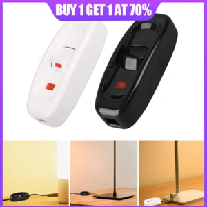 Inline On/Off Switch Table Lamp Desk Light Cord Cable Midway Control Switch Morr - Picture 1 of 16