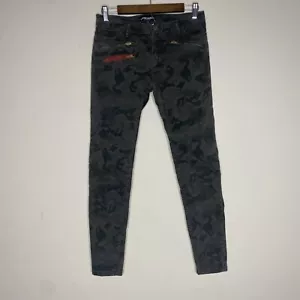 Etienne Marcel Camo Skinny Jeans Reißverschluss Akzente 28 - Bild 1 von 13