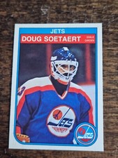 1982-83 O-PEE-CHEE NHL HOCKEY #389 DOUG SOETAERT WINNIPEG JETS
