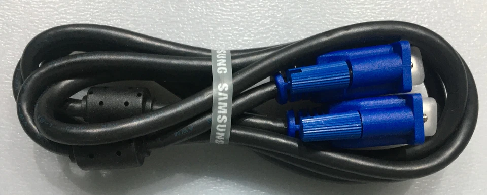 Original Samsung VGA Kabel SVGA Monitorkabel für Beamer Monitor PC LDC TFT LDE   - Bild 1 von 1