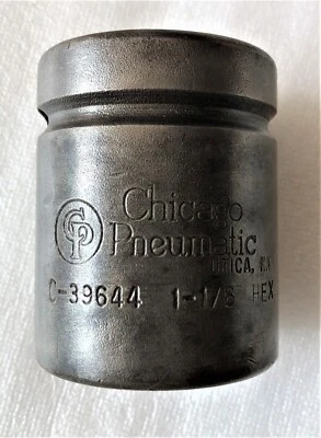 Enchufe de impacto poco profundo Chicago Pneumatic 1" Drive 1/8" 6 puntos C39644 Foto 1 de 3