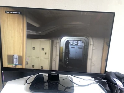 ACER KA270 H 27" Full HD VA Monitor, HDMI VGA - barely used - Image 1 of 4