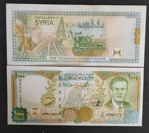 Syrie billet de 1000 Pounds 1997 pick-111 Neuf ( UNC ) - Foto 1 di 1