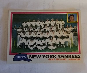 1981 Topps Checklist Lot of 5 Cubs Yankees Marniners Reds Padres - Picture 1 of 10