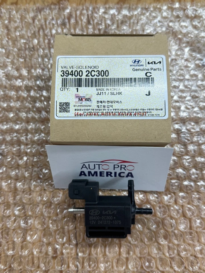 Solenoid Valve Sportage Optima Sonata SantaFe 394002C300 HYUNDAI KIA GENUINE OEM - Image 1 of 3